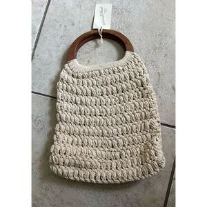 Macrame boho universal‎ thread purse NWT